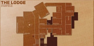 Карта Starfield Lodge: Где находится ваш номер в The Lodge?