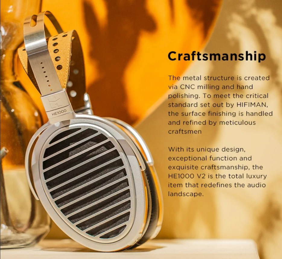 Обзор Hifiman He-1000 V2 Stealth 7 Обзор Hifiman He-1000 V2 Stealth - Hifiman Craftsmanship