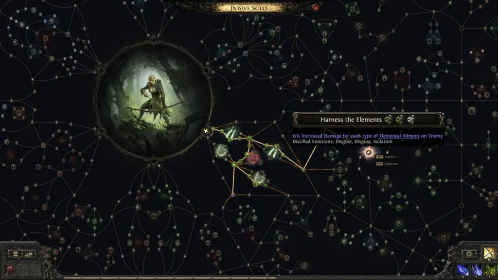 Обзор Path Of Exle 2 В Раннем Доступе 1 Обзор Path Of Exle 2 В Раннем Доступе - Skill Tree 1