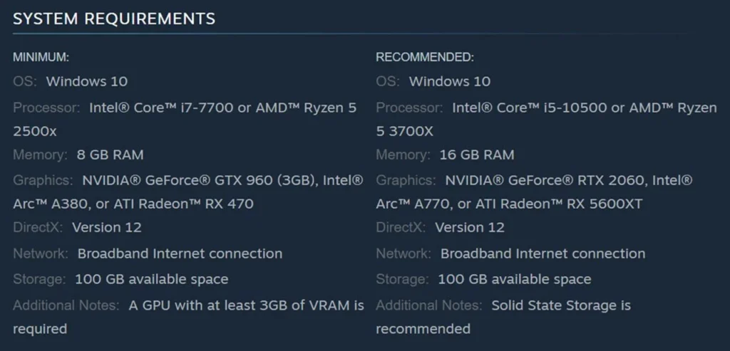 Обзор Path Of Exle 2 В Раннем Доступе 8 Обзор Path Of Exle 2 В Раннем Доступе - System Specs