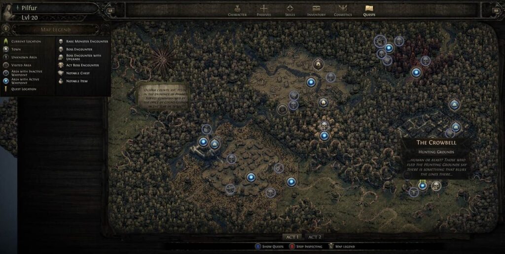 Обзор Path Of Exle 2 В Раннем Доступе 7 Обзор Path Of Exle 2 В Раннем Доступе - World Map 1